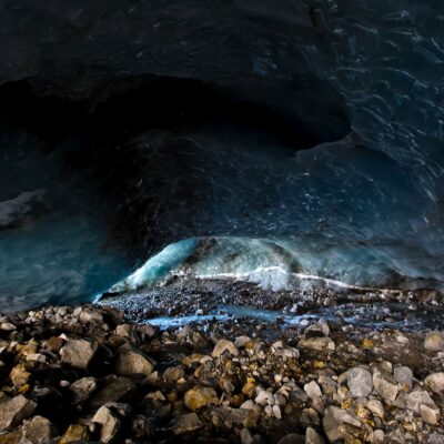 Eishöhle mit beeindruckender Weite – Unteraargletscher – 9. Oktober 2021